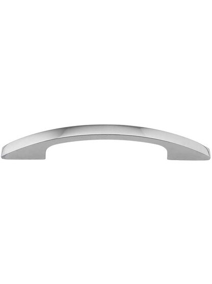 Oval Cabinet Pull - 3 3/4'' Center-to-Center in Polished Chrome.